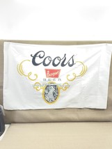 Vintage Coors Light Silver Bullet Standard Pillowcase – Barware Decor Rare - $631.97 MXN