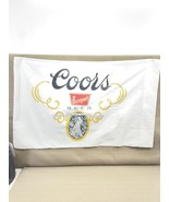 Vintage Coors Light Silver Bullet Standard Pillowcase – Barware Decor Rare - $629.37 MXN