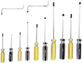 General Tools Screwdriver Set #WS-0204, Assorted, 12-Piece - for DIY Rep... - £21.10 GBP