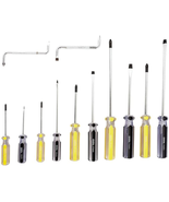 General Tools Screwdriver Set #WS-0204, Assorted, 12-Piece - for DIY Rep... - £21.00 GBP