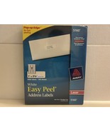 Avery 5160 White Easy Peel Address Labels Laser 1" x 2 5/8" 3000 Labels 100 Shee - £23.25 GBP