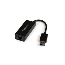 StarTech.com USB 3.0 to Gigabit Ethernet NIC Network Adapter - 10/100/1000 Netwo - £42.36 GBP