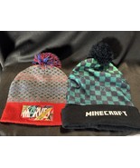 Marvel &amp; Minecraft Beanie Hat Bundle - Teens/Adults - Superhero &amp; Gaming - $13.50 CAD