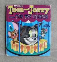 Vintage 1953 Whitman&#39;s Children Book - Tom and Jerry and the Toy Circus - £12.86 GBP