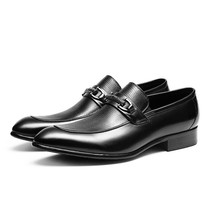 Men leather brogue shoes business dress banquet suit shoes men  Bullock wedding  - £125.42 GBP
