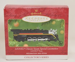 2001 &amp; 2000 Hallmark Keepsake Ornament Lionel Locomotives Chessie Steam Special - £21.03 GBP