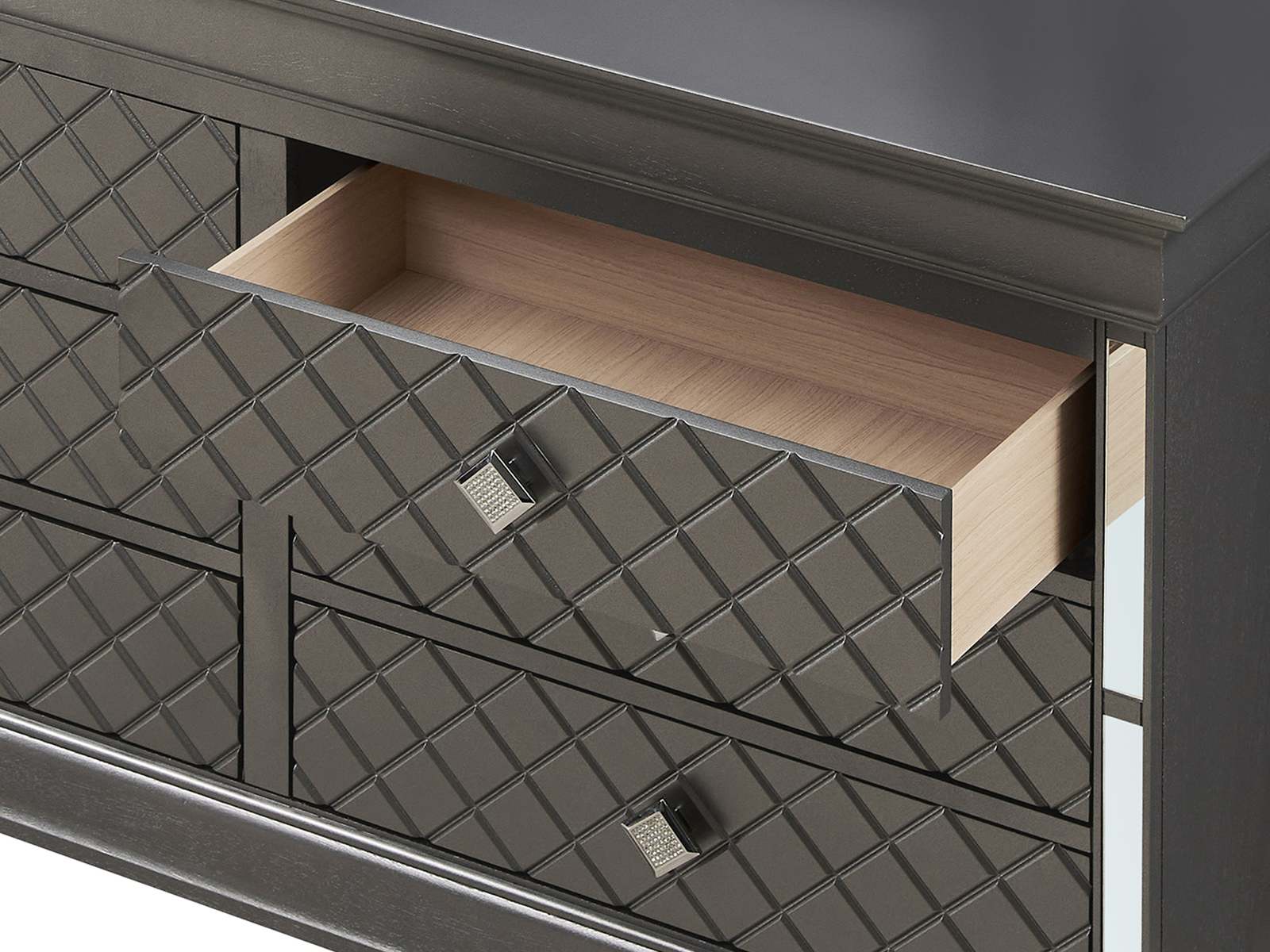 Verona G6702-D Dresser: Metallic Black Item image 4