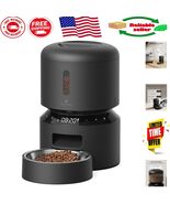 Freshness-Locking Automatic Pet Feeder with Timed Scheduling - Black Sta... - $2,580.70 MXN