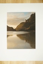 Tom Adams Photography Heceta Head Lighthouse Ocean Cliff Oregon Photo Art 16x20 - £43.14 GBP