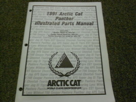 1991 Artico Gatto Panther Illustrato Parti Catalogo Manuale Fabbrica OEM Libro X - £63.20 GBP