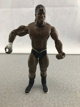 WWE WWF EliJah Burke Action Black Tights Figure 2003 Jakks Pacific Titan Kg CR11 - £11.73 GBP
