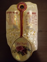 Vintage Las Vegas Prayer Kitchen Spoon Rest - £7.95 GBP