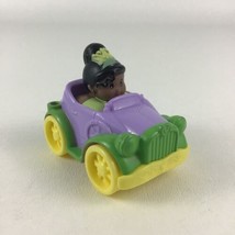 Fisher Price Little People Disney Princess Wheelies Tiana Car Princess &amp;... - $16.78