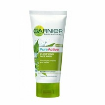 Garnier Skin Naturals Pure Active Neem with Tulsi Facewash 100g  - £17.92 GBP