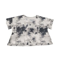 allbrand365 designer Womens Short Sleeves V-Neck Top Color Grey Size XX-... - $43.54