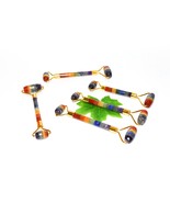 5Pc X Multicolor 7 Chakra Bonded Facial Massage Roller Anti-Aging Wholes... - $2,705.07 MXN