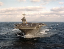 USS Carl Vinson CVN-70 aircraft carrier during sea trials Photo Print - £7.04 GBP+