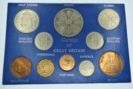 Queen Elizabeth II 1953 Coin Collection - £66.68 GBP