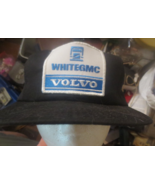 Vintage GMC VOLVO solid Black Snapback Patch Hat Tonkin Cap USA one size - $23.21