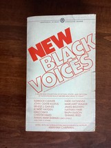 New Black Voices - Editor Abraham Chapman - Malcolm X, Eldridge Cleaver, More - £4.98 GBP