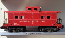 S Scale/Gauge Model Train Display Shelves | Set of 2 | American Flyer | Aluminum - £63.55 GBP
