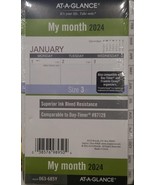 AT-A-GLANCE 2024 Refill Loose-Leaf Monthly Planner (063-685Y) Portable S... - $291.31 MXN