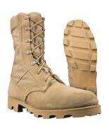 MENS ALTAMA HOT WEATHER DESERT TAN COMBAT 5.5 1/2 WIDE MILITARY BOOTS - $1,344.44 MXN