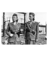 GERMAN SS FEMALE WOMEN PRISON CAMP GUARDS 5X7 B&amp;W PHOTO - £6.67 GBP