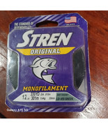 Stren Original Monofilament Clear Fluorescent 330yd - 12lb - FAST SHIPPING! - $6.00