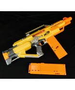 Nerf Blaster N-Force Stampede ECS 2009 Hasbro Yellow 18 Dart Clips Batte... - £39.95 GBP
