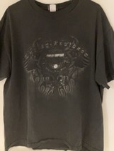 Harley Davidson Men’s XL Black T-Shirt “Independense College Station, TX” - £11.80 GBP