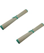 2  pack Natural Straw Beach Mats 24&quot; x 72&quot; - Multi-Purpose, Yoga Camping... - $20.25 CAD