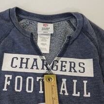 Los Angeles Chargers NFL RN#67891 Girls L (10/12) Blue Long Sleeve Sweatshirt image 3