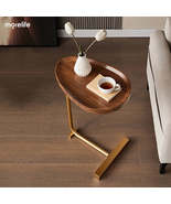 Oval Solid Wood Accent Table - Multi-Functional Living Room Furniture - £53.12 GBP+
