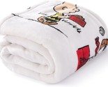 Snoopy Cute Character Plush Throw Blanket, Peanuts Gang, Throw (55&quot; X 70... - £26.33 GBP