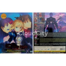 DVD Fate/Stay Night Season 1-3 (1-50 End) +TV Reproduction I&amp;II + 4 Movie Anime - £27.60 GBP