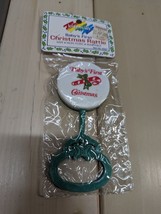 VTG Babys First Christmas  Rattle Kidentials Plastic Hong Kong 1987 Sealed Gift - £19.61 GBP