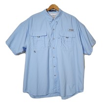 Columbia PFG Bahama Fishing Shirt Vented Rear Omni-Shield  Men&#39;s 2XL - $14.85