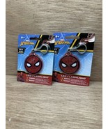 NEW Marvel Spiderman Portable Clipable LED Flashlight Ages 6+ Lot Of 2 - $16.24 CAD