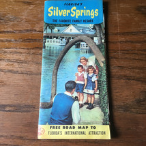 Vintage Florida Silver Springs family resort brochure road map to attrac... - $375.39 MXN