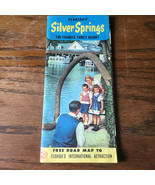 Vintage Florida Silver Springs family resort brochure road map to attrac... - €17,21 EUR