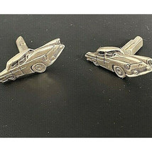 FENWICK &amp; SAILORS 925 STERLING SILVER 1955 FORD THUNDERBIRD CUFFLINKS SKY - $106.92