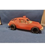 Vintage Amloid Corp (AMC) Orange Plastic Fire Chief Car - Saddle Brook, ... - €7,67 EUR