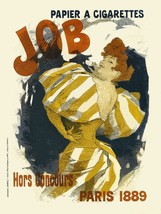 Decoration Poster.Wall Home room decor design.Art Nouveau.1889 Paris Job.9550 - £12.65 GBP+