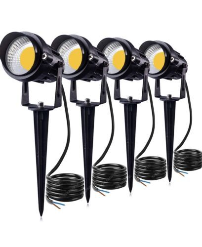 SUNVIE 12 Watts Voltage Landscape LED Landscape Spotlights with Connecto... - $22.76