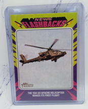 2024 Topps Heritage #NF-14 YAH-64 Apache News Flashbacks - £1.17 GBP