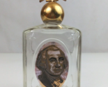 Vintage Avon George Washington Tribute 4 Fl Oz Empty After Shave Glass B... - $7.75