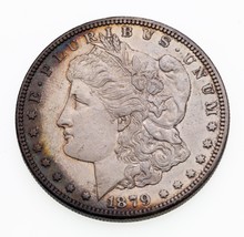 1879-S Rev Di 1878 Argento Morgan Dollaro IN XF Netto Condizioni, Au Indossare - £118.29 GBP