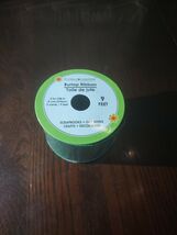 Floral Garden Burlap Ribbon Green - $15.72