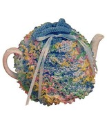 Vintage Tea Cosy Knitting Pattern Eyelet Lace/Craft Nylon Ribbon/Yarn Kn... - £1.64 GBP